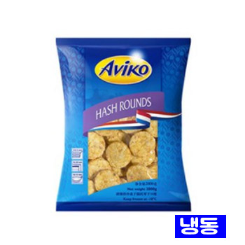 (아비코)해쉬라운즈-감자튀김2kg(행사)-단종2204