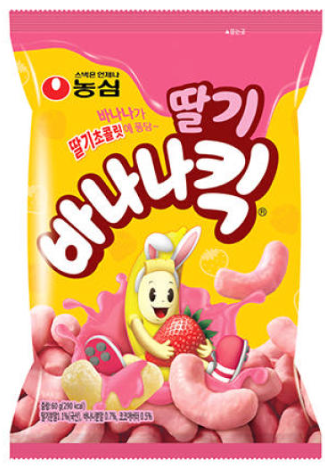 딸기바나나킥(농심)X