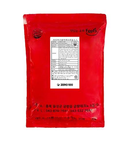 한품-국물떡볶이분말소스3kg(제로백PC)