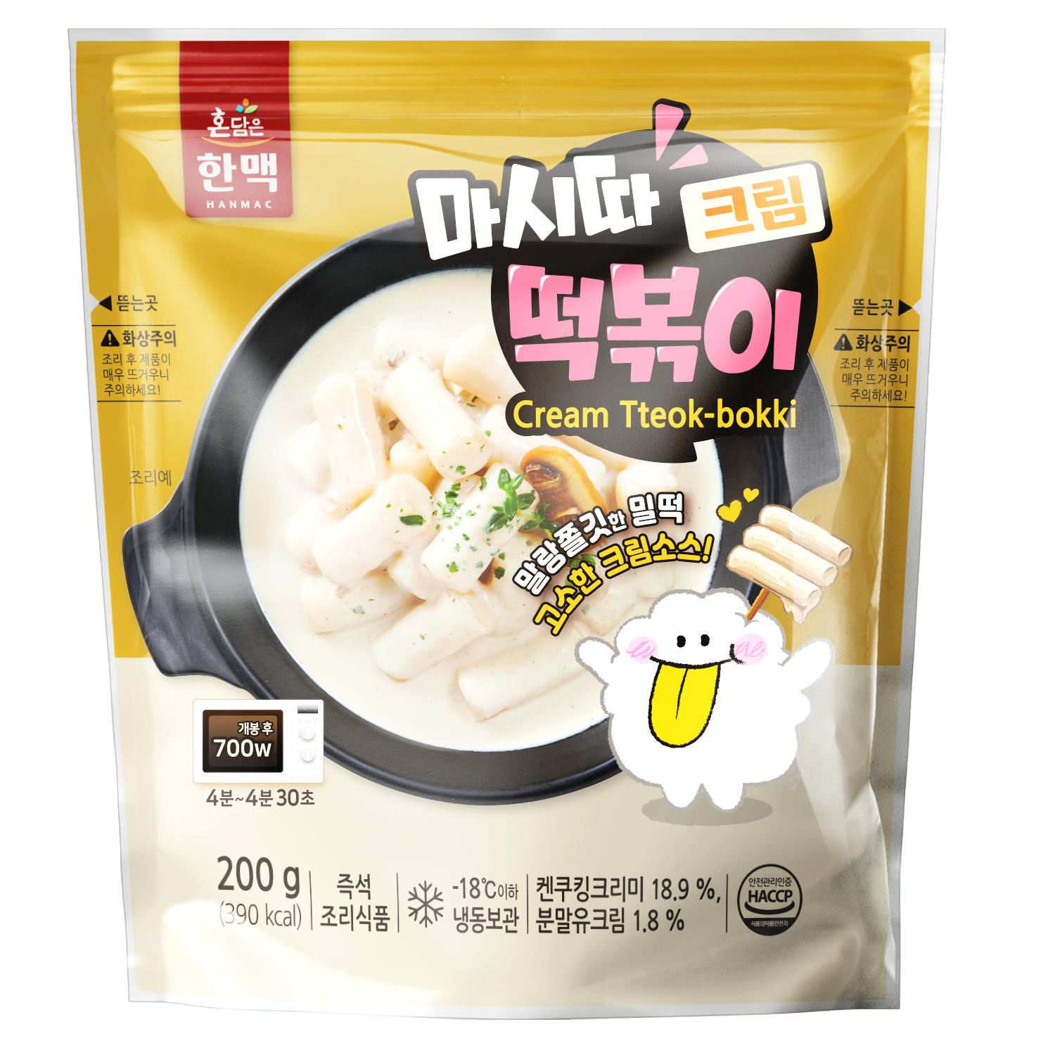 (한맥)마시따떡볶이(크림)200g